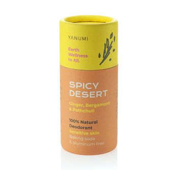 Naturalny dezodorant bez sody i bez aluminium YANUMI - Spicy Desert (60 ml)